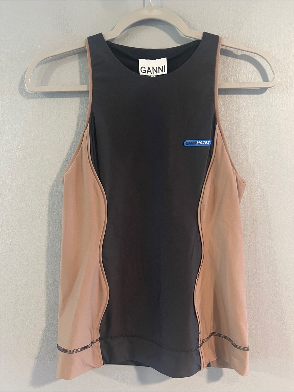 Ganni Moves Workout Top Size 36 (XS)